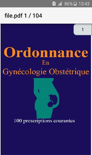 Ordonnances en Gynécologie Obstétrique screenshot 1