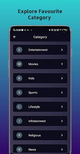 Live TV Channel Schedule स्क्रीनशॉट 1