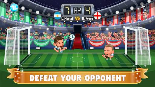 Big Head Soccer screenshot 1
