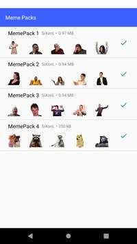 Meme Sticker Pack For Whatsapp screenshot 1