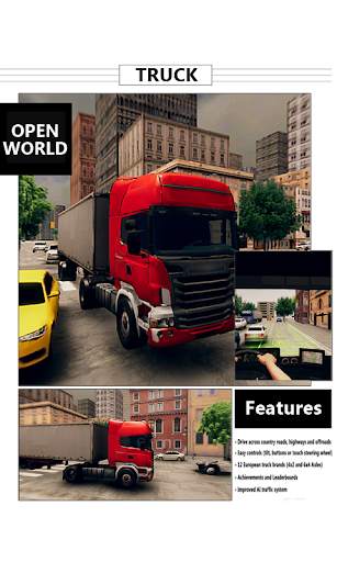 Real Truck Driver: Parking School screenshot 1