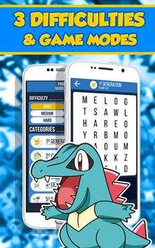 Pokemon Word Search screenshot 7