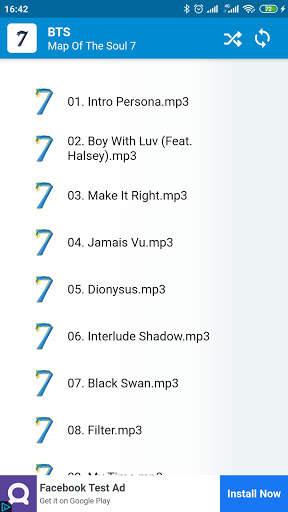 BTS Map Of The Soul   Lyric Offline screenshot 2