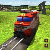 Euro Train Driver Driving Simulator 2019 icon