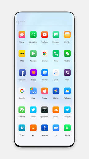 Camon 19 theme for launcher screenshot 5