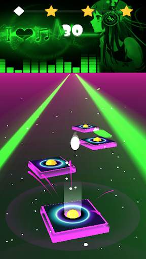 Anime Music - Tiles hop beat Nightcore screenshot 1