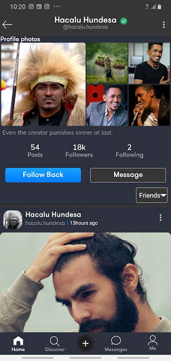 Milky new social media. screenshot 2
