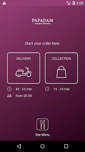 Papadam Sidcup screenshot 1