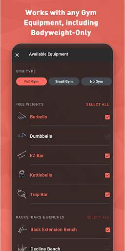 Fitbod Workout & Fitness Plans screenshot 3