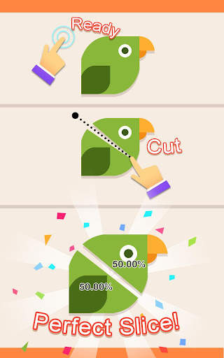 Cut it - A 50/50 Puzzle screenshot 2
