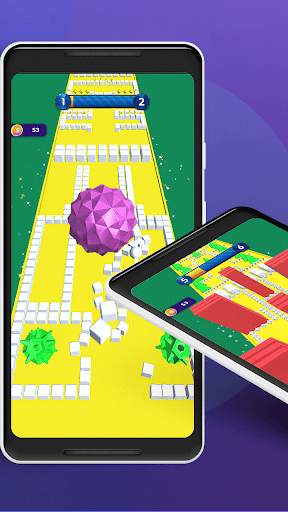 Rolling Bump - Road Dancing Color Game screenshot 1