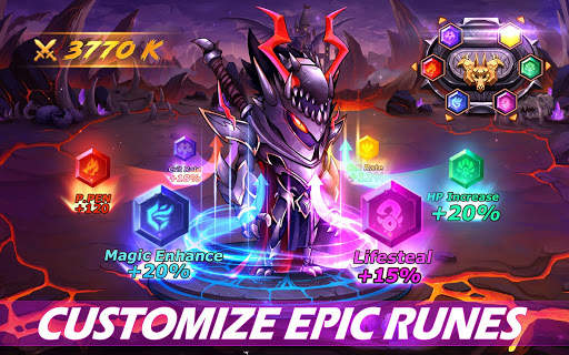 Runelords Arena: Tactical Hero Combat IDLE RPG screenshot 18