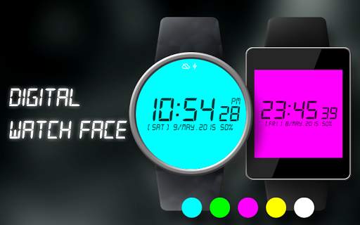 Digital Watch Face Free screenshot 1