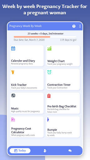 MomDiary: Week by week Pregnancy Tracker screenshot 2