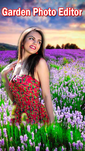 Garden Photo Frame : Cut paste Editor 2 تصوير الشاشة