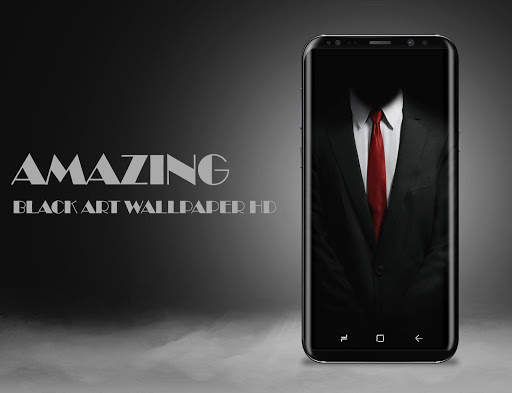 Black Art Wallpaper HD screenshot 1
