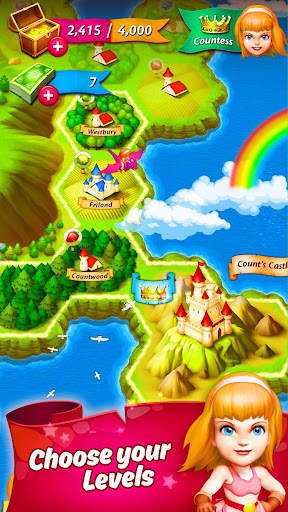 Queen Quest - Free Match 3 Puzzle screenshot 2