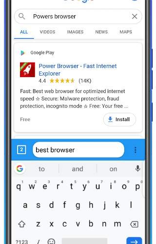 Powers Browser screenshot 3