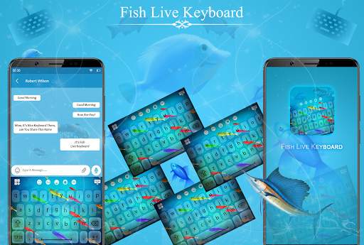 Fish Live Keyboard screenshot 2