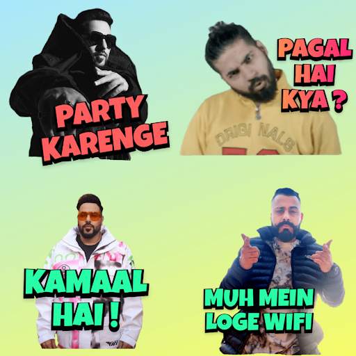 Hip Hop Stickers ( Raftaar, Emiway ) WAStickerApps screenshot 2