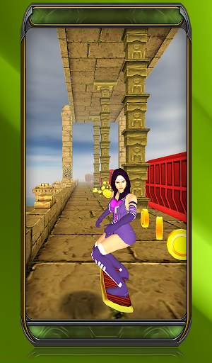 Warrior Princess run - Road To Temple screenshot 3