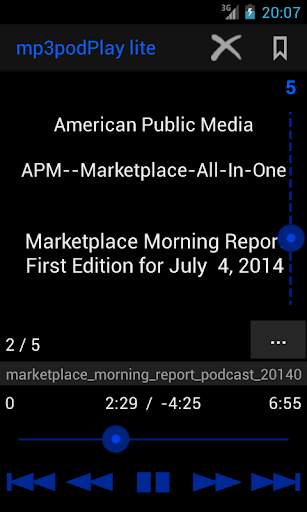 mp3podPlay lite Podcast Player screenshot 7