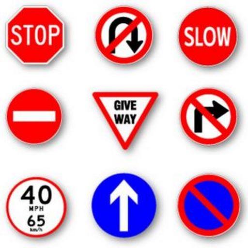 Practice Test USA &amp; Road Signs आइकन