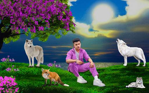 Wild Animal Photo Editor: Photo Frames Banane Wala screenshot 3