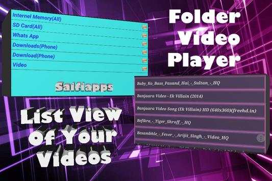 MKV MP4 AVI FLV 3GP Video Player screenshot 1