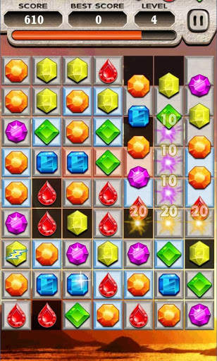 Jewels Game - 3 Worlds screenshot 4