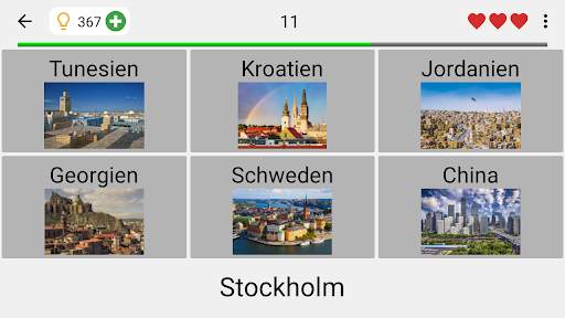 Hauptstädte aller Länder der Welt: Geographie-Quiz screenshot 6