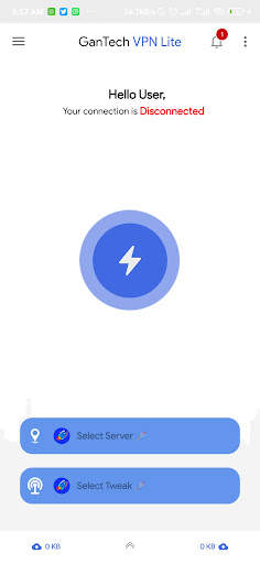 Gantech Vpn Lite screenshot 1
