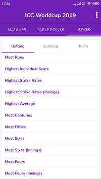 Live Cricket World Cup Score screenshot 5