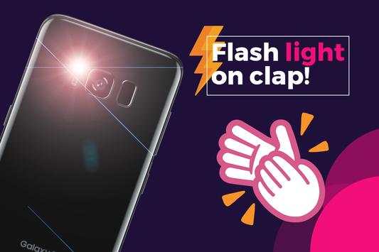 Flashlight On Clap screenshot 1
