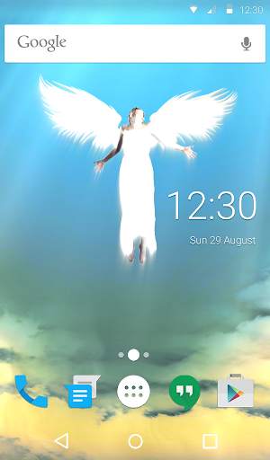 Angel Animated Keyboard   Live Wallpaper screenshot 6
