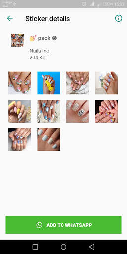 Nail Stickers For Whatsupp 💅 screenshot 5