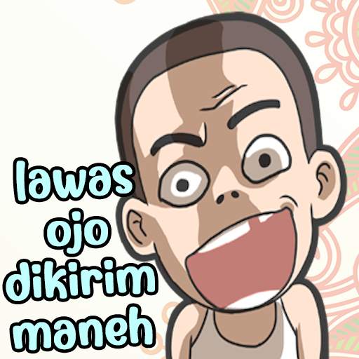 Stiker Jawa Lucu - Stiker WA 3