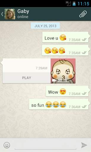 Talking Baby screenshot 4