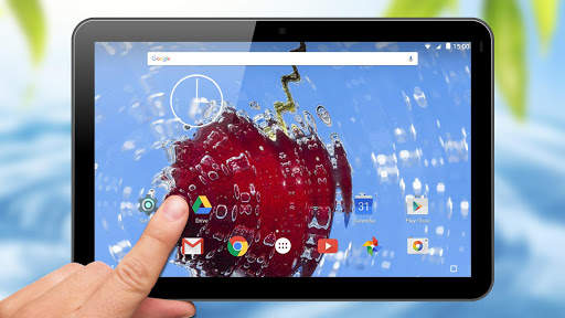 Fruits In Water Live Wallpaper screenshot 12