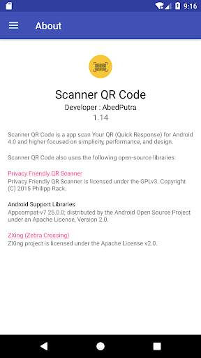 Scanner QR Barcode screenshot 5