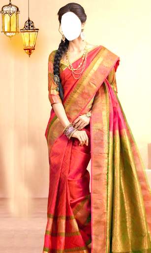 Pattu Saree Photo Montage screenshot 4