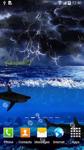 Storm live wallpaper screenshot 3