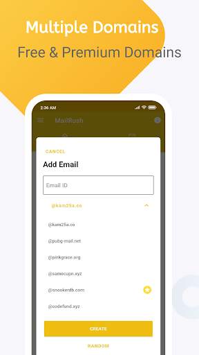 Temp Mail - by MailRush screenshot 2