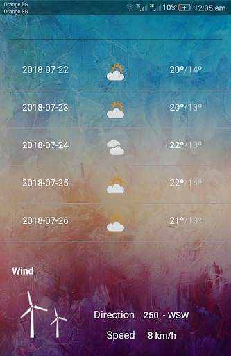 WeatherCity screenshot 3