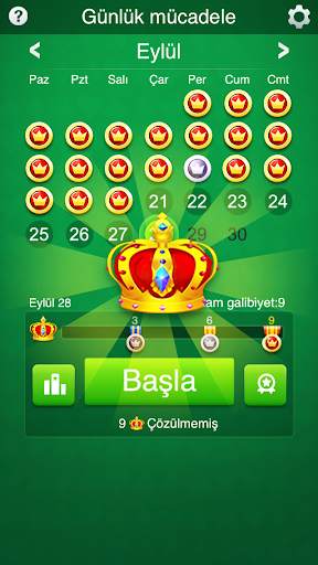 Solitaire: Günlük mücadele screenshot 1