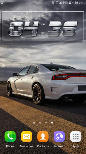 Cars Clock Wallpaper HD screenshot 7