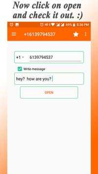 WhatsDirect - Direct Chat and Open for WhatsApp screenshot 3