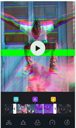 Glitch Video editor screenshot 2