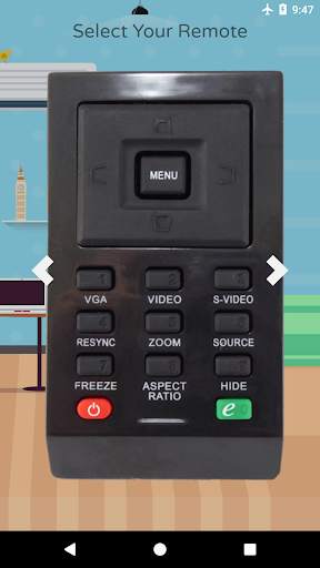Remote Control For Acer Projector screenshot 4