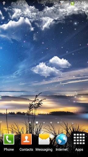 Falling Stars Live Wallpaper screenshot 1